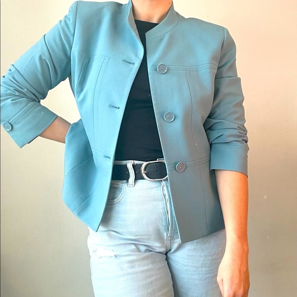 Blue blazer by Kasper - Picture 1 of 9